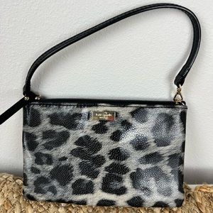 Kate Spade cheetah wristlet